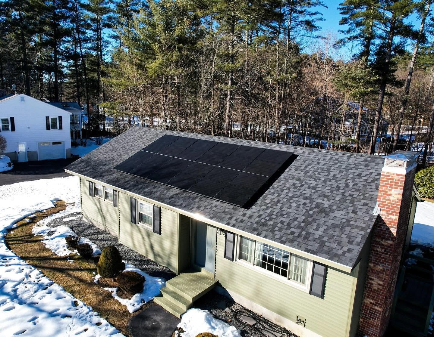 Residential solar project completed by Critical Mass Solar
